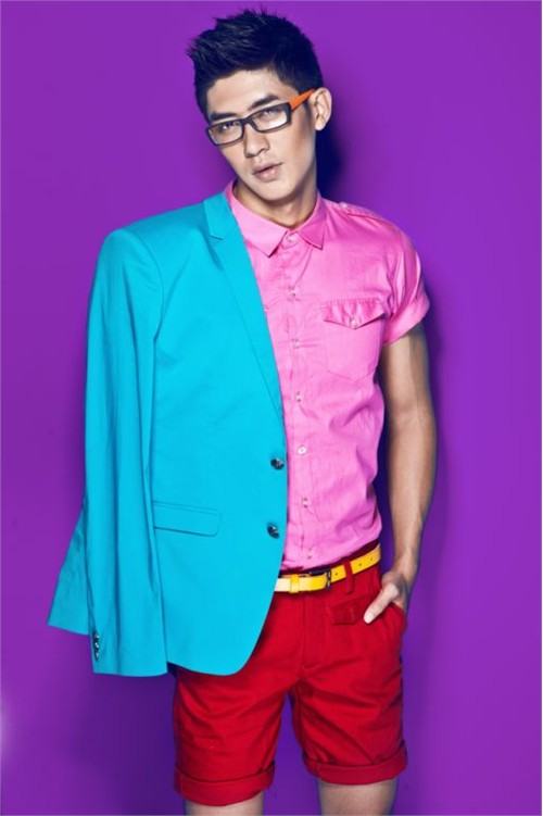 Cao Lâm Viên -Fasion Set : Color-block style of the gentleman s/s 2011