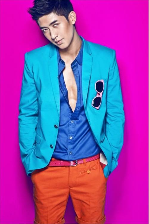 Cao Lâm Viên -Fasion Set : Color-block style of the gentleman s/s 2011