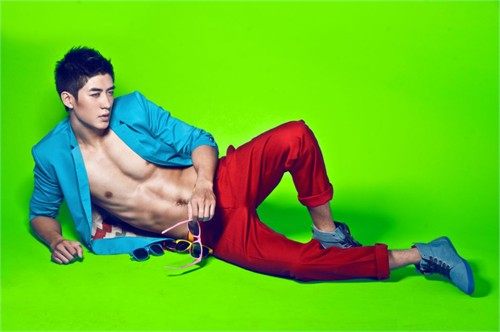 Cao Lâm Viên -Fasion Set : Color-block style of the gentleman s/s 2011