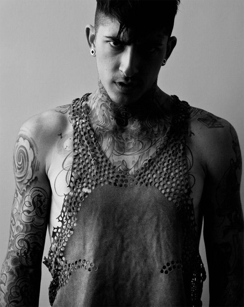 DANIEL BAMDAD Photoshoot for RUI DUARTE F/W 11/12