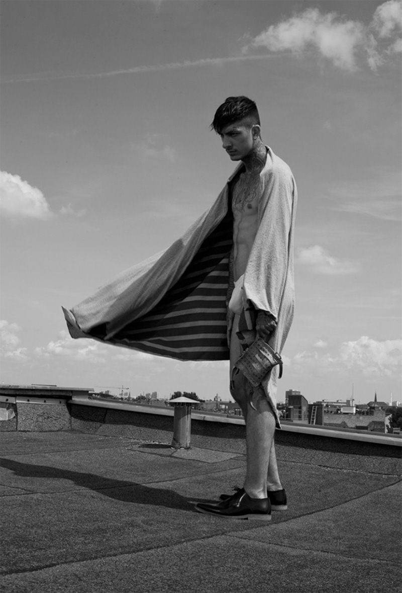 DANIEL BAMDAD Photoshoot for RUI DUARTE F/W 11/12