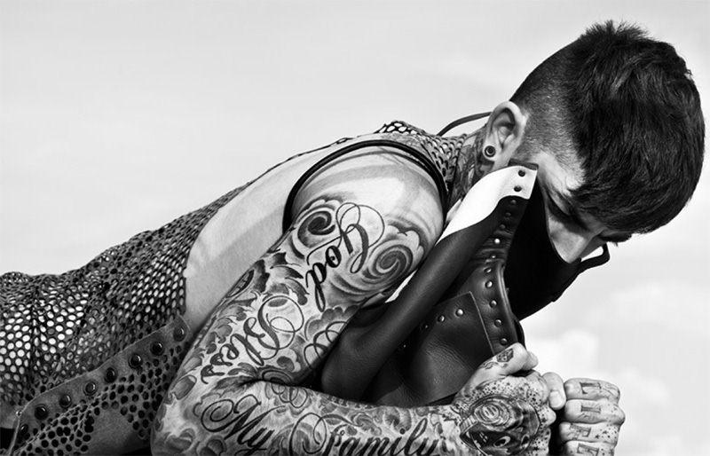 DANIEL BAMDAD Photoshoot for RUI DUARTE F/W 11/12