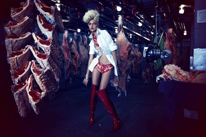 ไฮแฟชั่น ในโรงงานเนื้อสัตว์