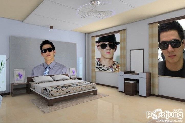 หนุ่มนอนท่า แสนอบอุ่น