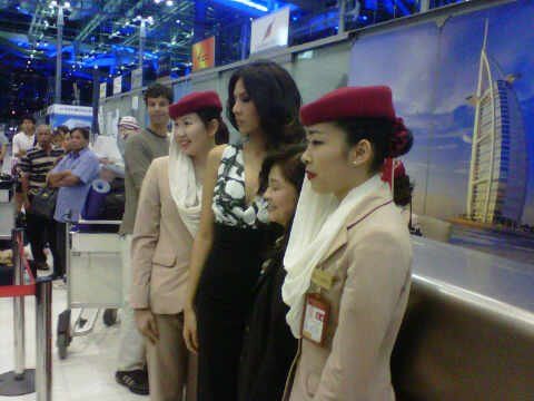 ฟ้า ชัญษร ภาพจากสนามบินคืนนี้ พร้อมบินไปประกวดสู้บราซิล