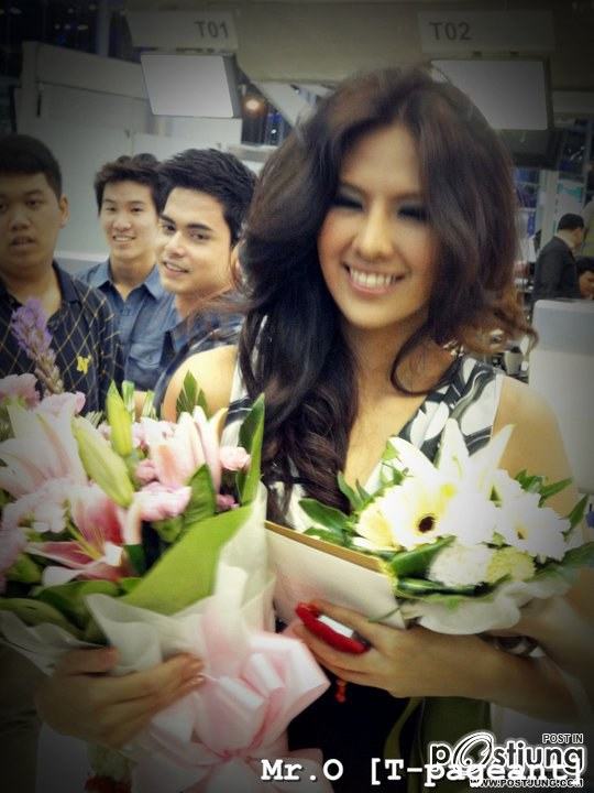 ชัญษร สาครจันทร์ เดินทางเข้าร่วมประกวด MISS UNIVERSE 2011 ที่บราซิล