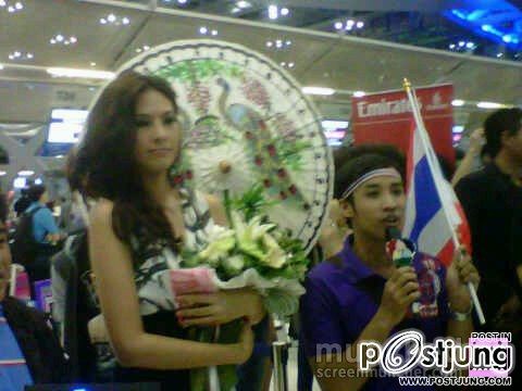 ชัญษร สาครจันทร์ เดินทางเข้าร่วมประกวด MISS UNIVERSE 2011 ที่บราซิล