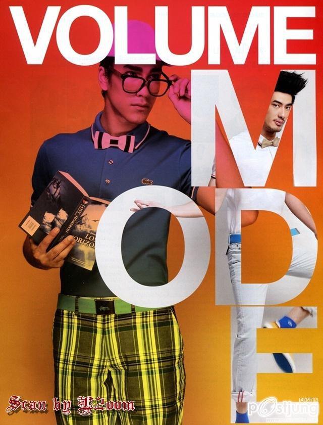 ณเดชน์ - มาริโอ้ - พอร์ช ศรัณย์ @ VOLUME vol.7 no.150 July 2011