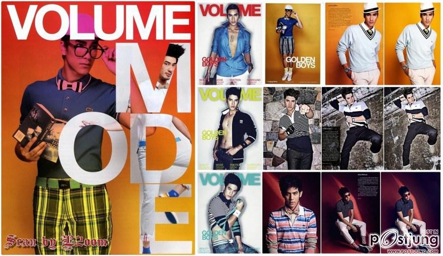 ณเดชน์ - มาริโอ้ - พอร์ช ศรัณย์ @ VOLUME vol.7 no.150 July 2011