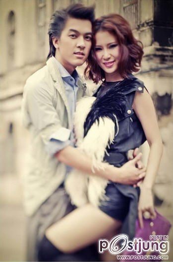 เบลล์ (girly berry) แบงค์ (black vanilla)