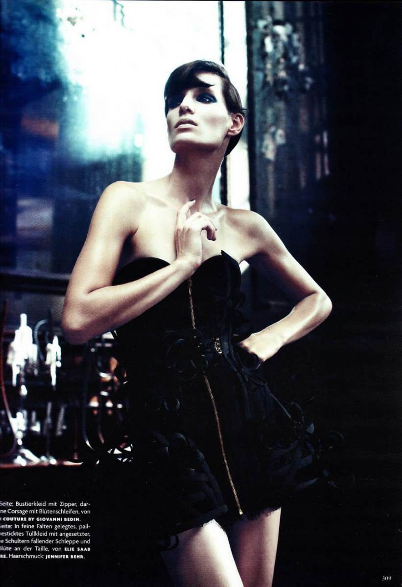 Iris Strubegger @ Vogue Germany September 2011