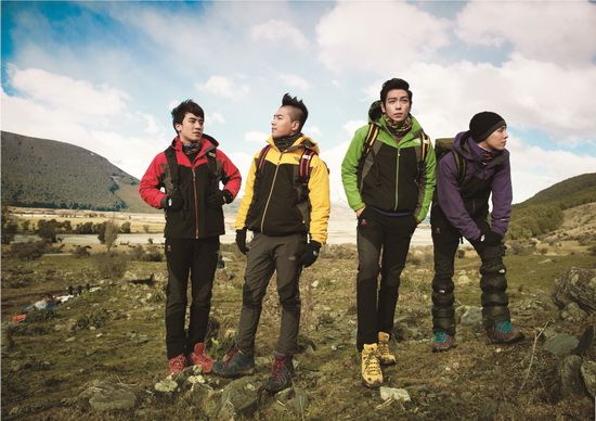 Big Bang  Fasion set :The North Face  Fall/Winter Collection 2011