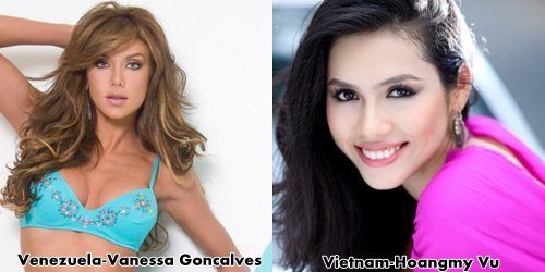 MISS UNIVERSE 2011Contestants