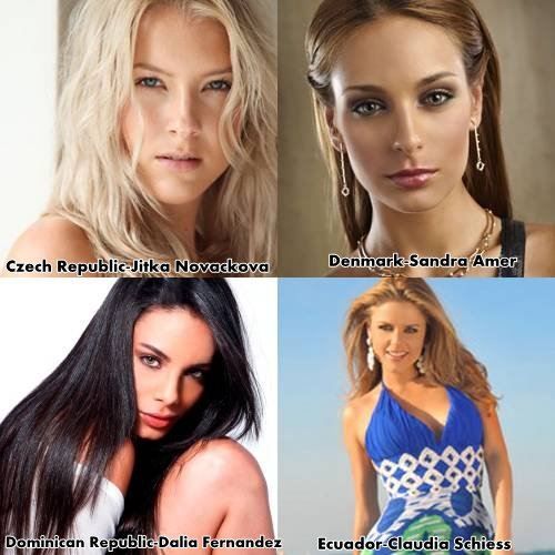 MISS UNIVERSE 2011Contestants