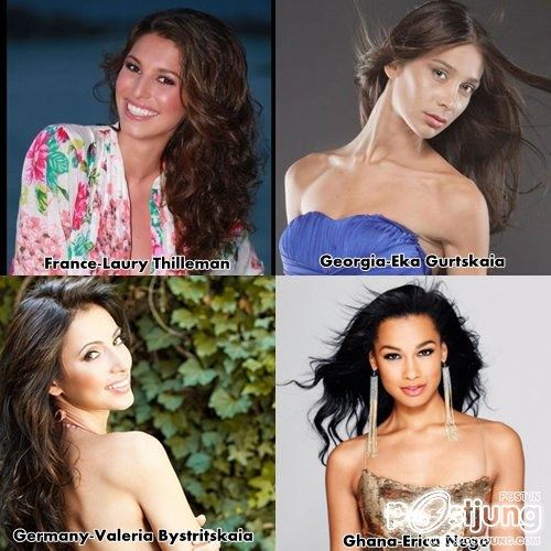MISS UNIVERSE 2011Contestants