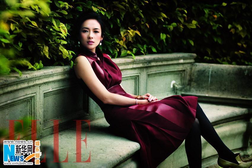 Zhang Ziyi @ ELLE (China) magazine September 2011