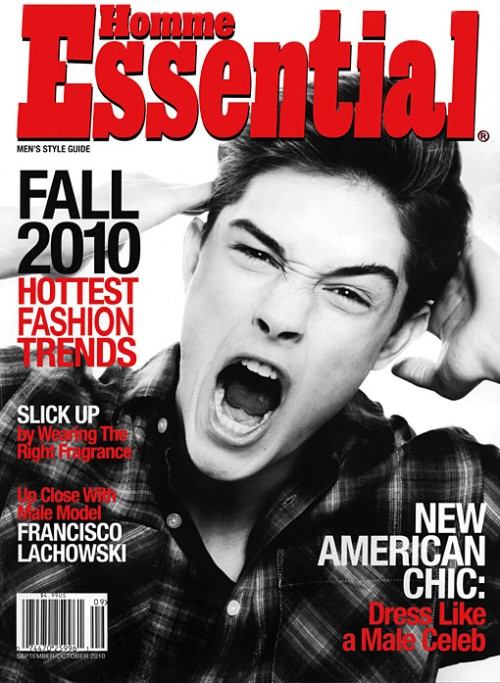 Francisco Lachowski @ Homme essential magazine