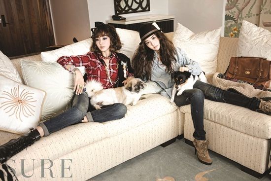 ซองยูริ - พัคมินยอง กับภาพแฟชั่นในฮาวาย