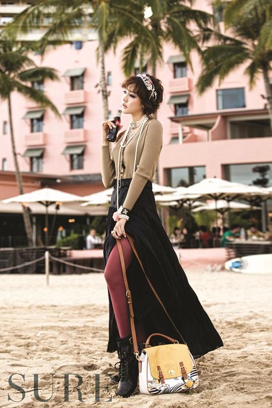 ซองยูริ - พัคมินยอง กับภาพแฟชั่นในฮาวาย