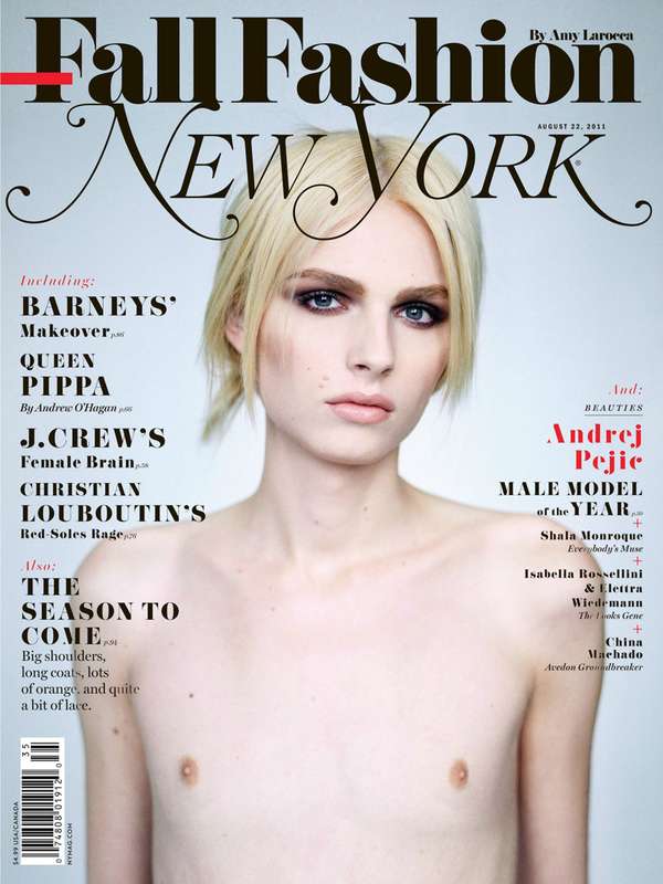 Andrej Pejic @ New York Magazine September 2011