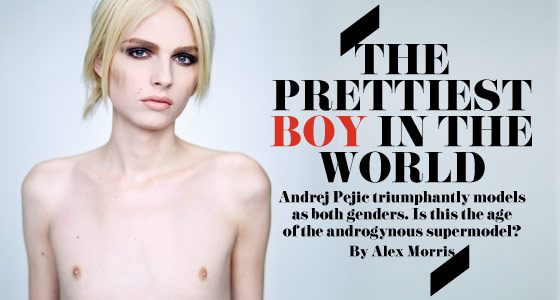 Andrej Pejic @ New York Magazine September 2011