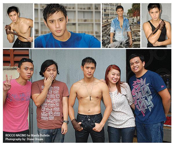 Rocco Nacino @ manila bulletin newspaper