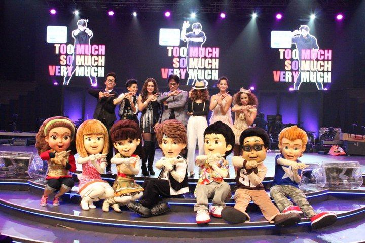 ตัวการ์ตูนจากเบิร์ดแลนด์ @ คอนเสิร์ตเบิร์ด อาสาสนุก Encore Plus