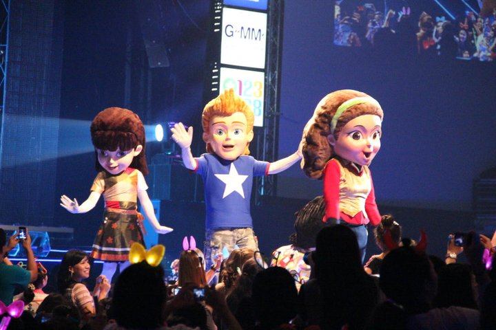 ตัวการ์ตูนจากเบิร์ดแลนด์ @ คอนเสิร์ตเบิร์ด อาสาสนุก Encore Plus