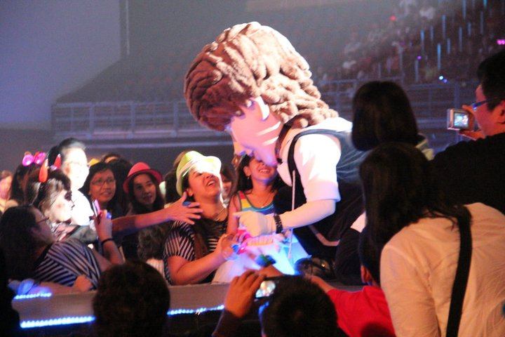 ตัวการ์ตูนจากเบิร์ดแลนด์ @ คอนเสิร์ตเบิร์ด อาสาสนุก Encore Plus