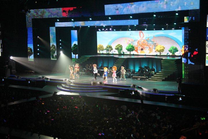 ตัวการ์ตูนจากเบิร์ดแลนด์ @ คอนเสิร์ตเบิร์ด อาสาสนุก Encore Plus