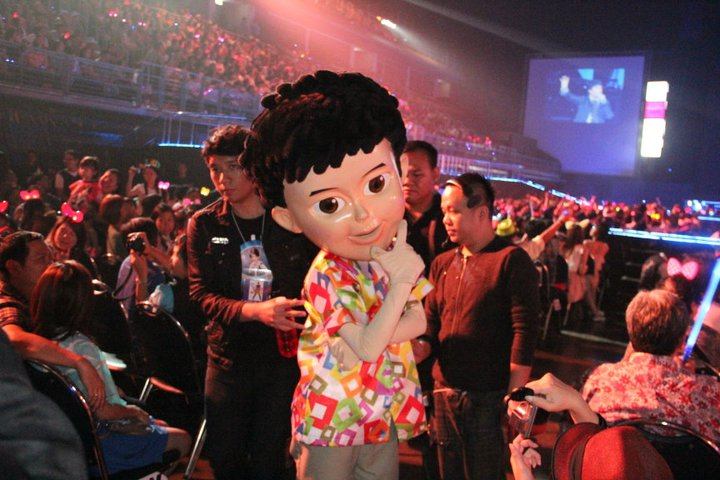 ตัวการ์ตูนจากเบิร์ดแลนด์ @ คอนเสิร์ตเบิร์ด อาสาสนุก Encore Plus