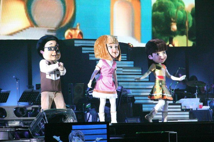 ตัวการ์ตูนจากเบิร์ดแลนด์ @ คอนเสิร์ตเบิร์ด อาสาสนุก Encore Plus