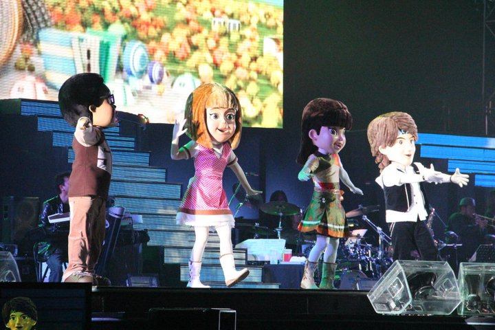 ตัวการ์ตูนจากเบิร์ดแลนด์ @ คอนเสิร์ตเบิร์ด อาสาสนุก Encore Plus