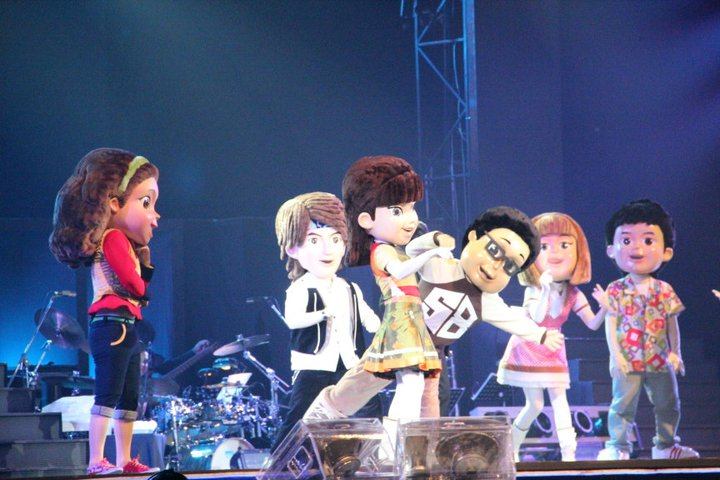 ตัวการ์ตูนจากเบิร์ดแลนด์ @ คอนเสิร์ตเบิร์ด อาสาสนุก Encore Plus