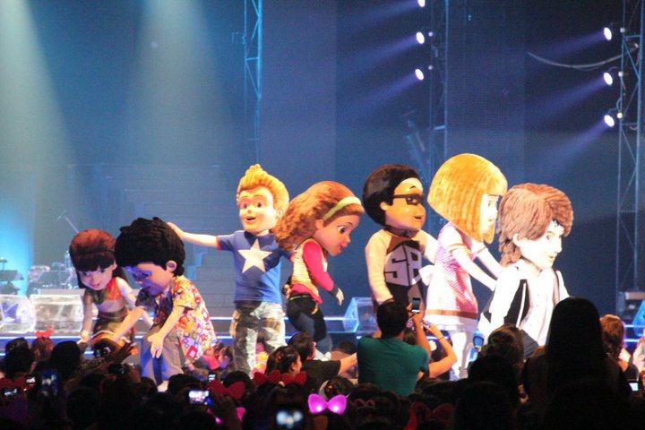 ตัวการ์ตูนจากเบิร์ดแลนด์ @ คอนเสิร์ตเบิร์ด อาสาสนุก Encore Plus