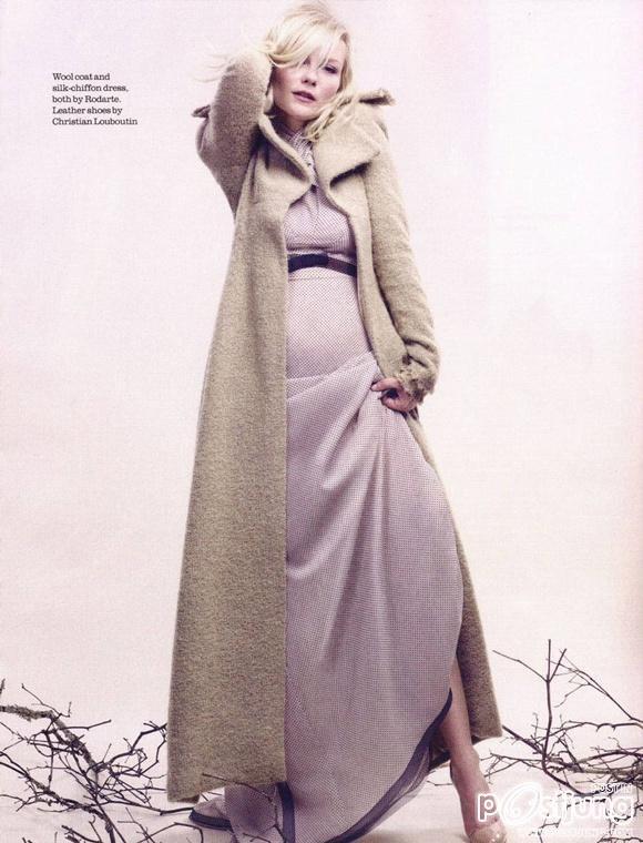 Kirsten Dunst @ Elle UK Magazine September 2011