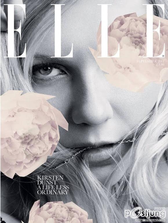 Kirsten Dunst @ Elle UK Magazine September 2011
