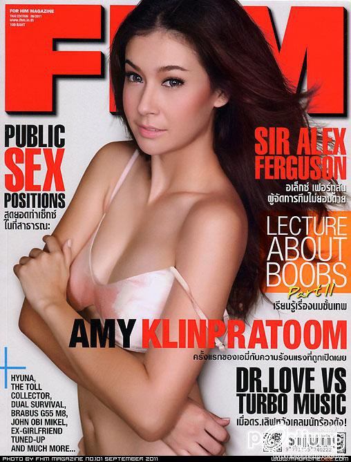 เอมี่ กลิ่นประทุม & โอ๋ รุ่งระวี  @ FHM vol.9 no.101 September 2011