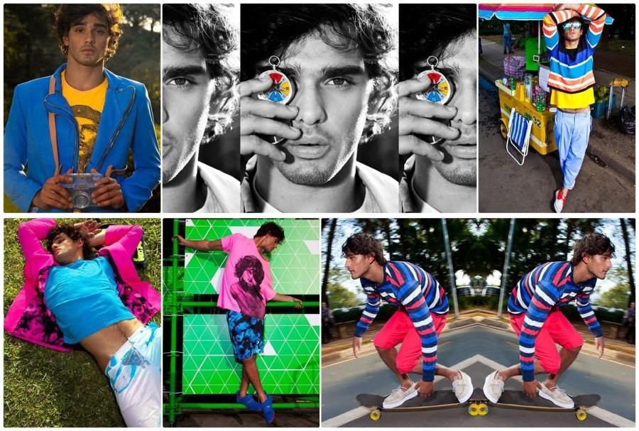 MARLON TEIXEIRA : Fasion set  Colourful for Caderno Ela