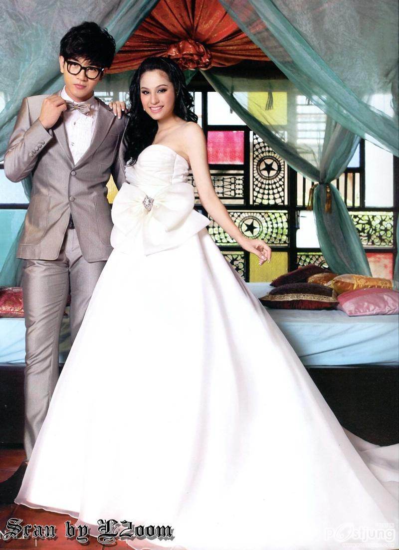 ขวัญ อุษามณี & โทนี่ รากแก่น @ FINALE WEDDING MAGAZINE vol.1 no.2 August - October 2011