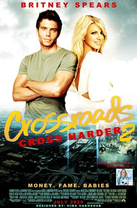 Britney's single แบบ Poster หนัง