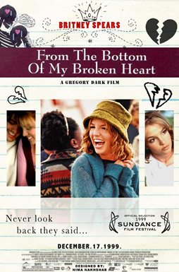 Britney's single แบบ Poster หนัง