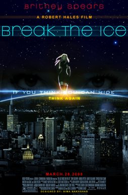 Britney's single แบบ Poster หนัง