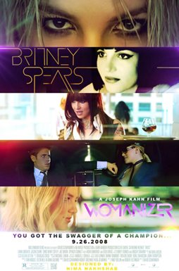 Britney's single แบบ Poster หนัง