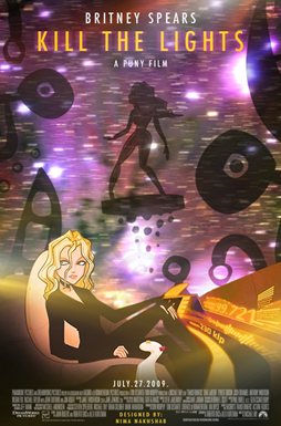 Britney's single แบบ Poster หนัง