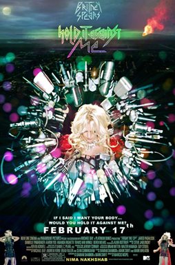Britney's single แบบ Poster หนัง