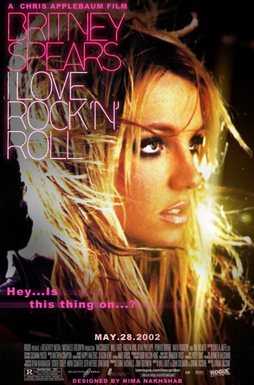 Britney's single แบบ Poster หนัง