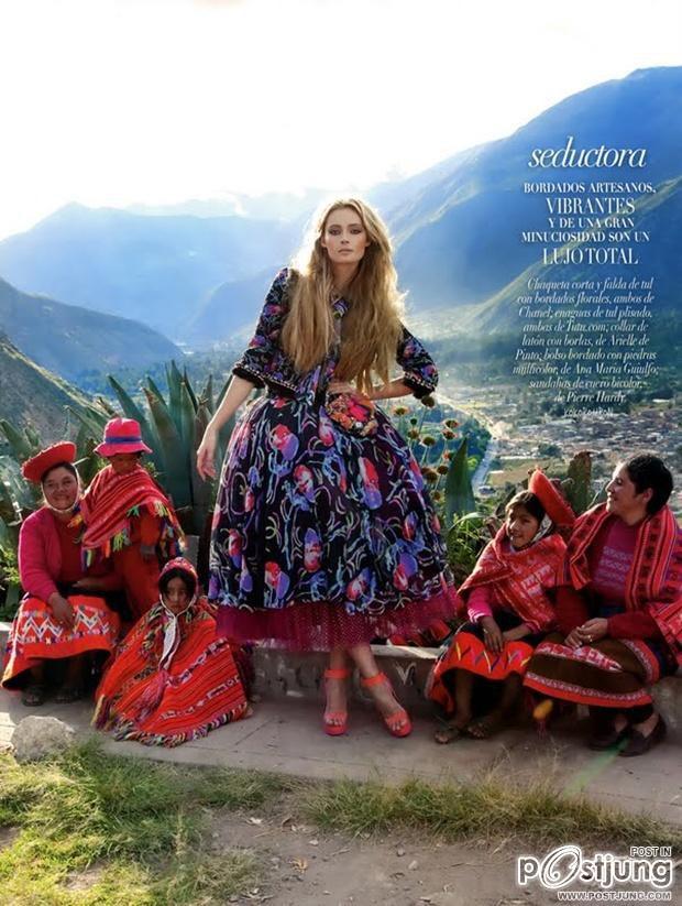 Tiiu Kuik @ Vogue Argentina August 2011