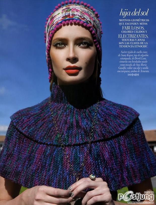 Tiiu Kuik @ Vogue Argentina August 2011