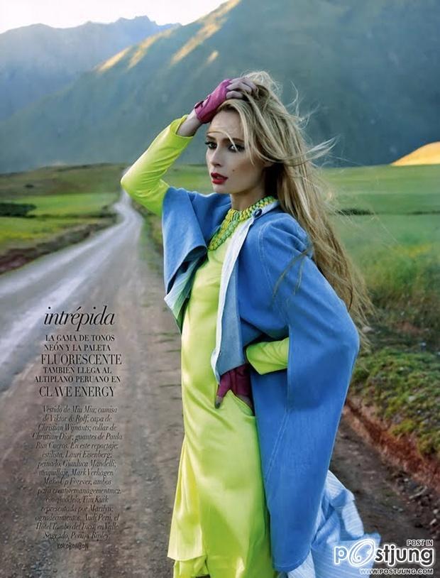 Tiiu Kuik @ Vogue Argentina August 2011